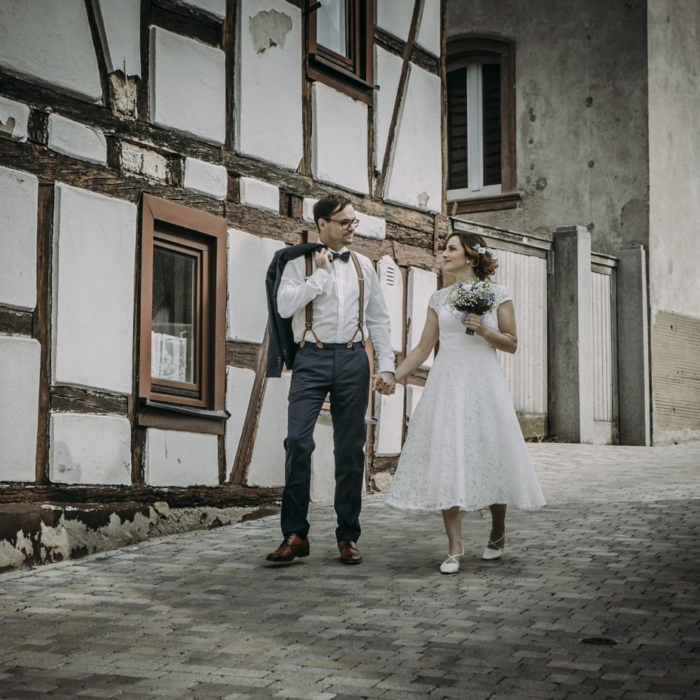 Hochzeitsfotograf Bayern - Fachwerk