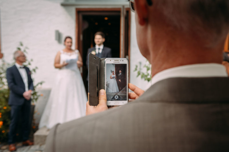 Hochzeitsfotograf Odenwald - Rede Brautpaar
