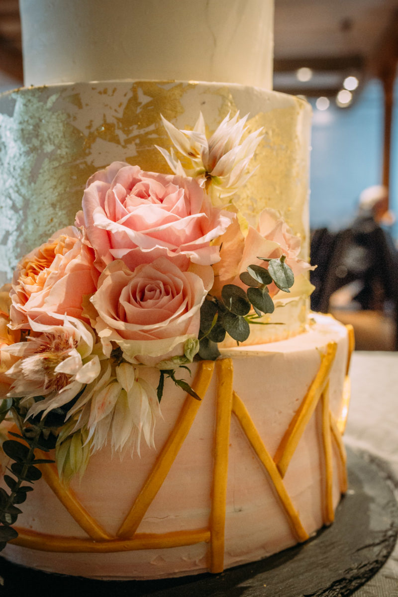 Hochzeitsfotograf Odenwald - Hochzeitstorte Blumen