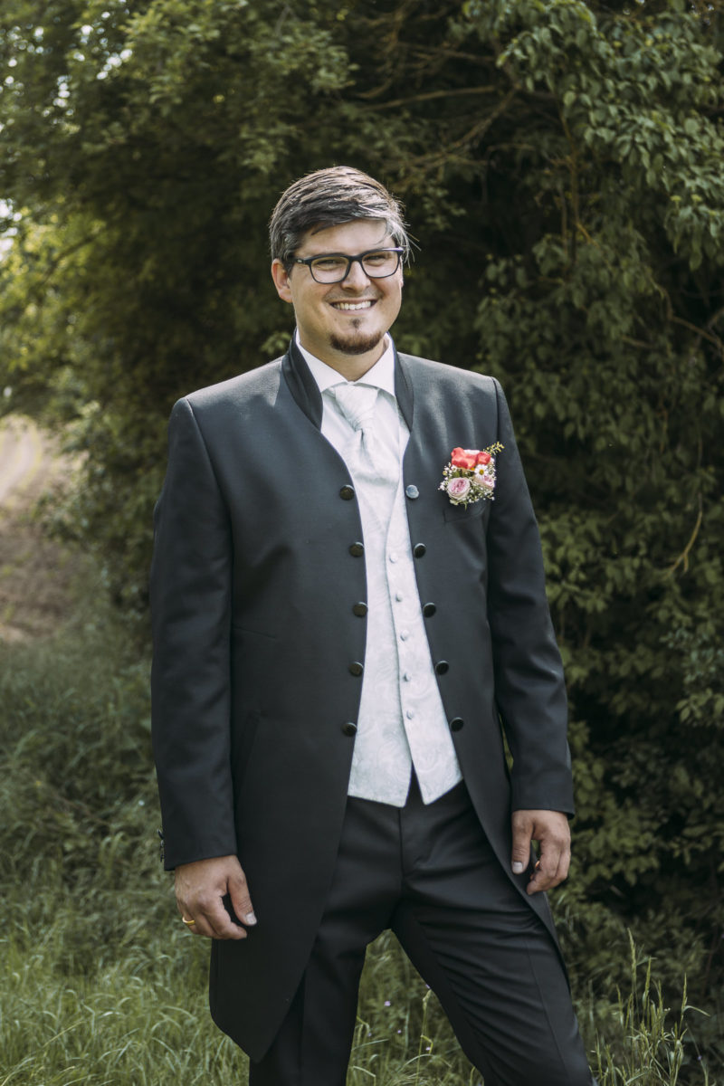Hochzeitsfotograf - Porträt Bräutigam